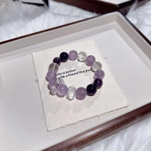 Aurora Purification Crystal Bracelet: Using light as a mirror, illuminating your clearest self.