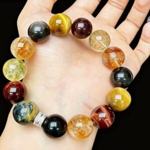 Solar Halo Energy Bracelet — Attract Abundance, Safeguard Action