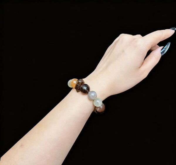 Thousand-Layer Ghost Milk Tea Moonlight Black Gold Ultra Seven Bracelet Thousand-Layer Ghost Milk Tea Moonlight Black Gold Ultra Seven Bracelet