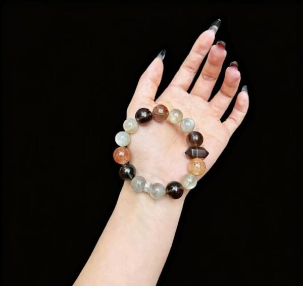 Thousand-Layer Ghost Milk Tea Moonlight Black Gold Ultra Seven Bracelet Thousand-Layer Ghost Milk Tea Moonlight Black Gold Ultra Seven Bracelet