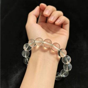 The Supreme Virtue is Like Water Energy Bracelet Pure as a Mirror, Gentle as Light